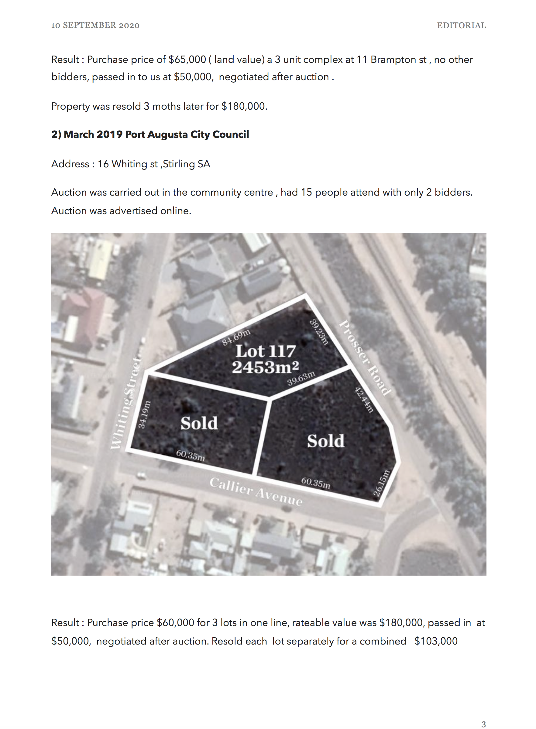 Sheriff Property Auctions